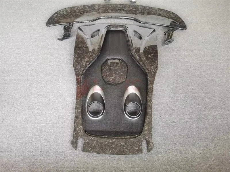For  540c 570s Modification and Upgrading 600lt All Carbon Fiber Forged Rear Bumper Tail Cover Tail Wing Exhaust
